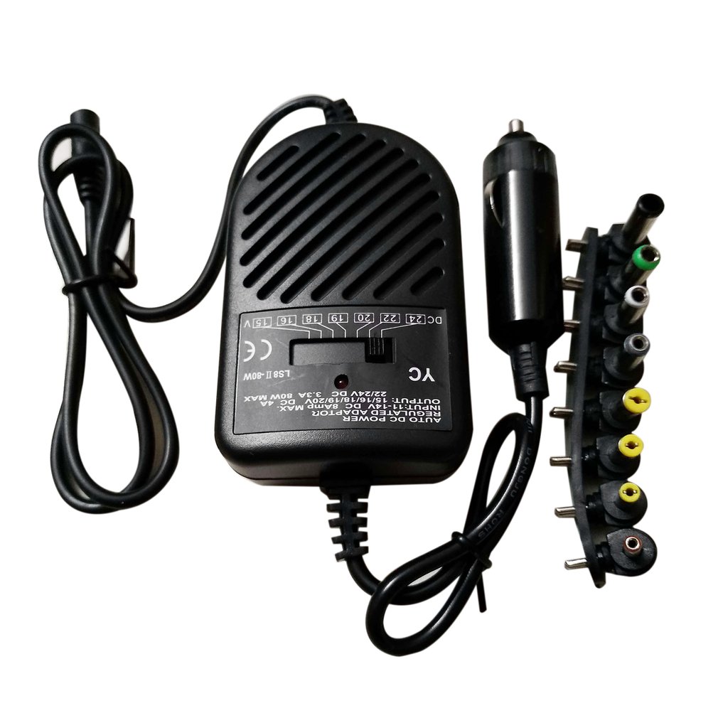Laptop Charger - Carregador portátil universal de 80 W