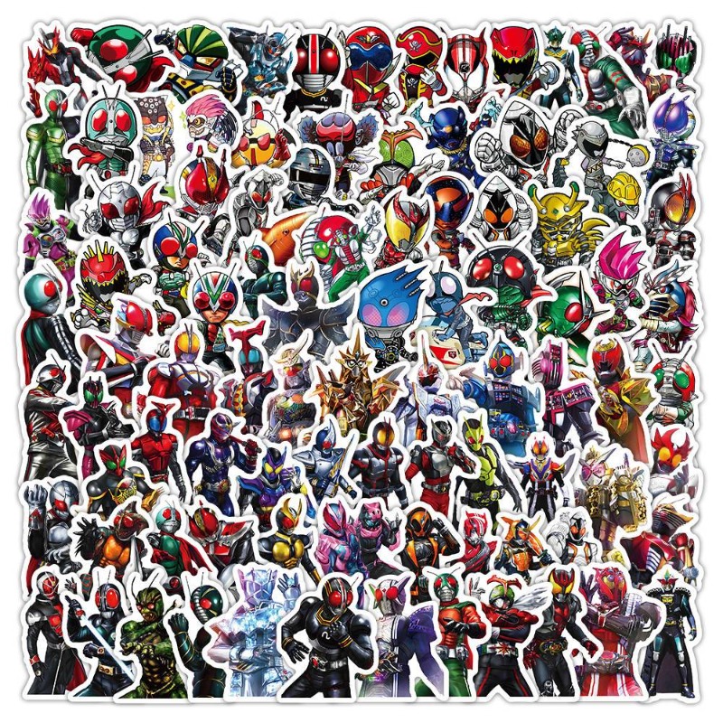 Laptop Original Accessories - 103 Adesivos Kamen Rider: Estética, Desenhos