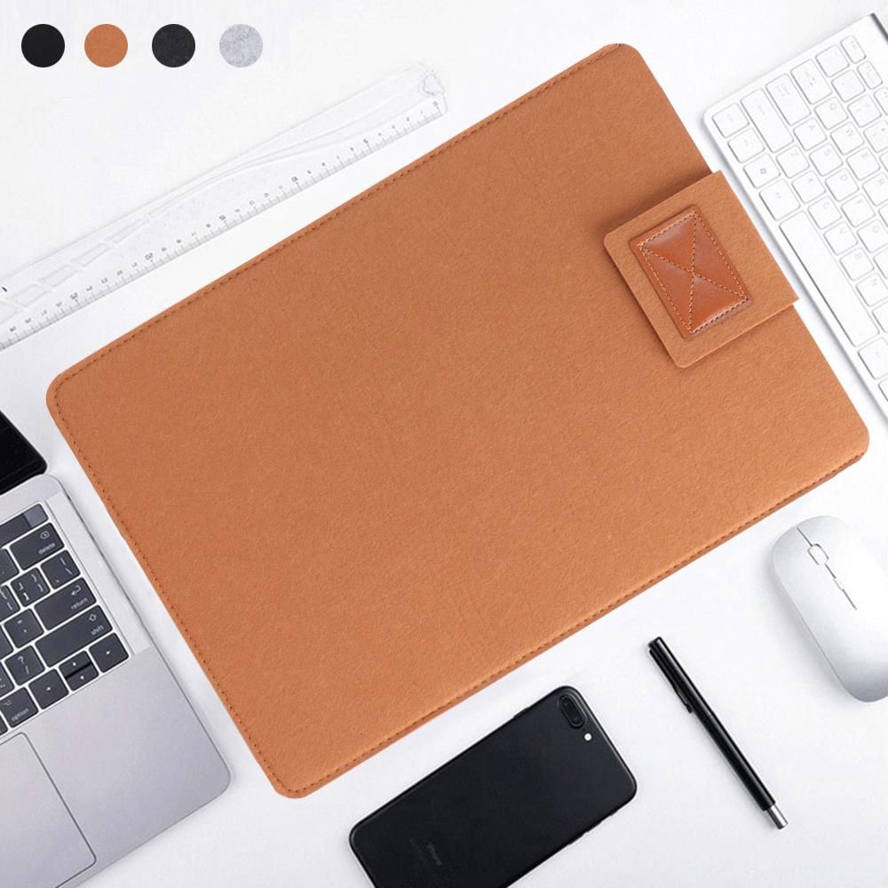 Capa portátil de feltro de lã  - Laptop Sleeve avaliação e preço