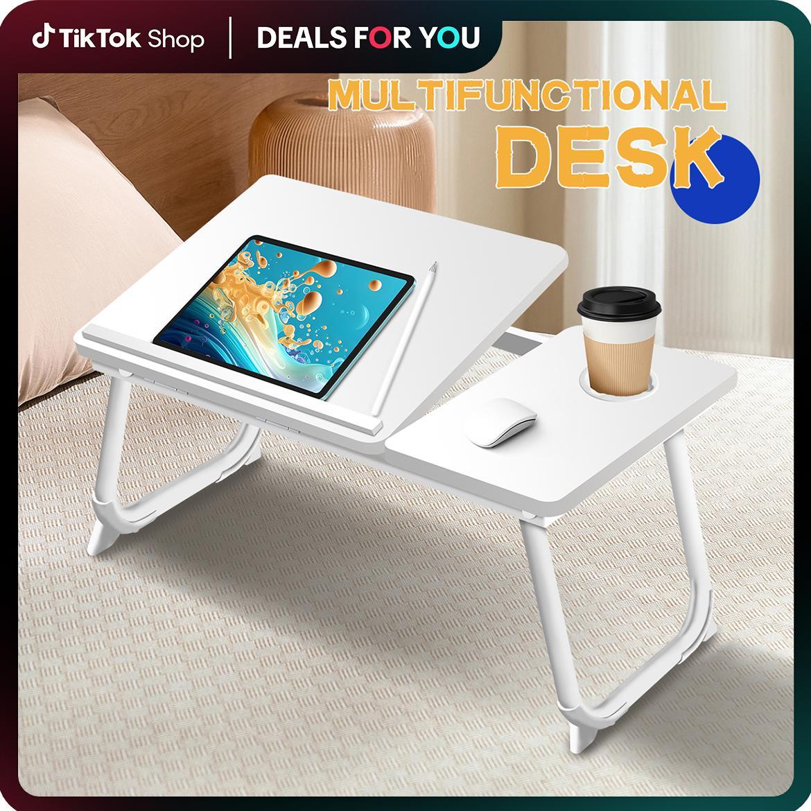 1 unidade de mesa dobrável par - Laptop Stand avaliação e preço