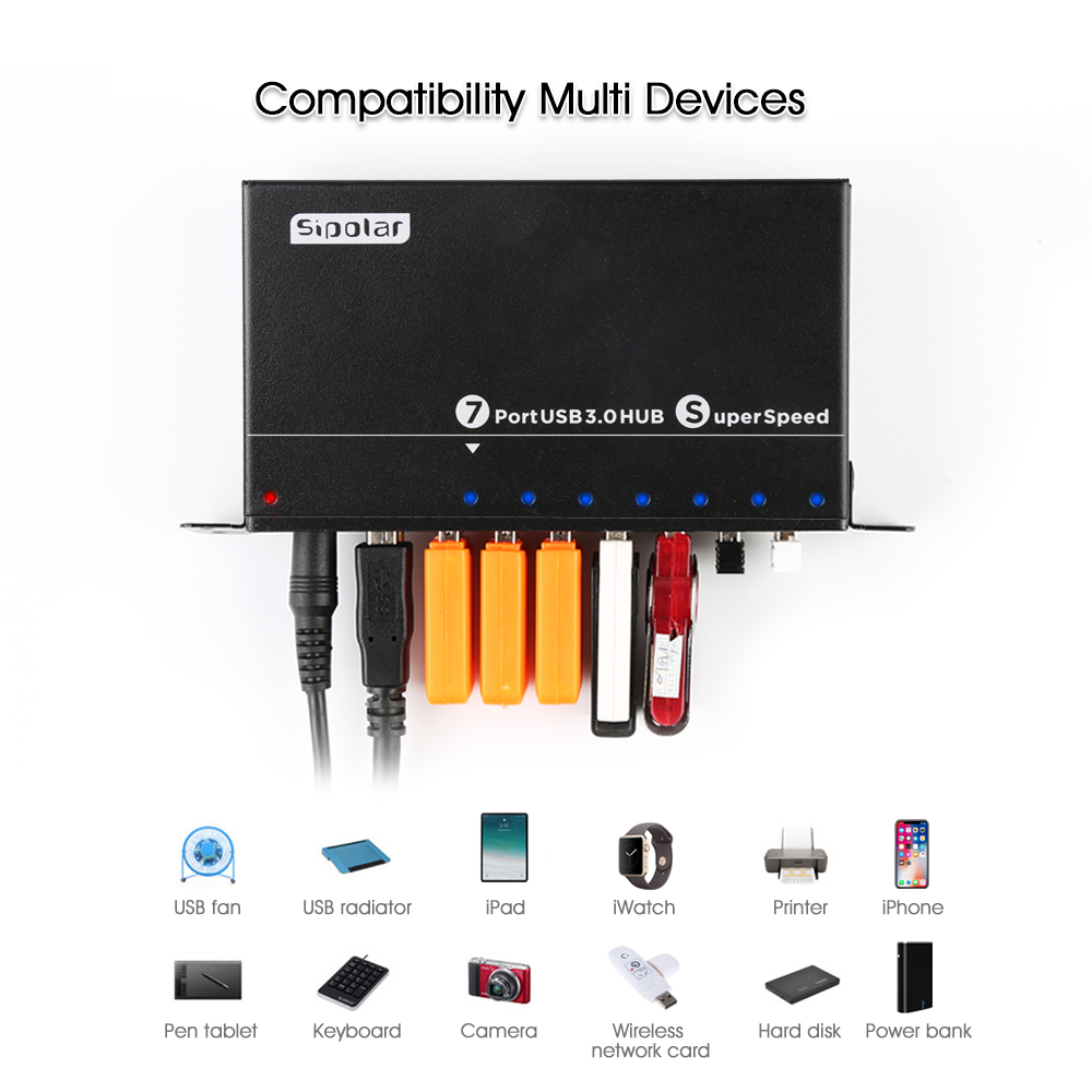 Hub USB 3.0 Industrial A-173 d - Usb Hub avaliação e preço
